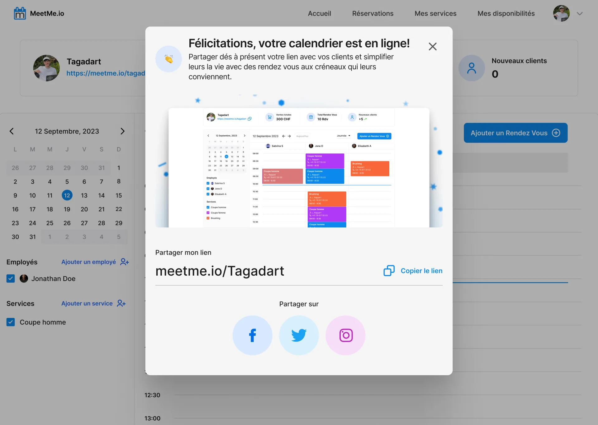 MeetMe — social app concept